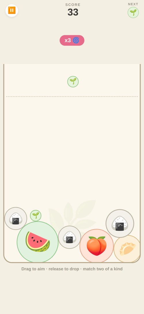 Merge Panda gameplay — a combo merge with the score rising